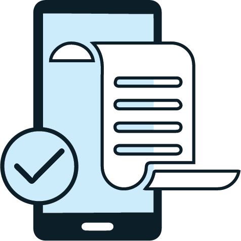 Share Invoices on Mobile